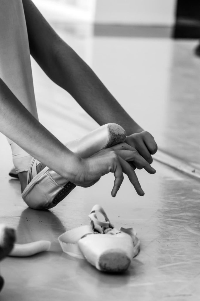 Zapatillas Ballet ANA BN